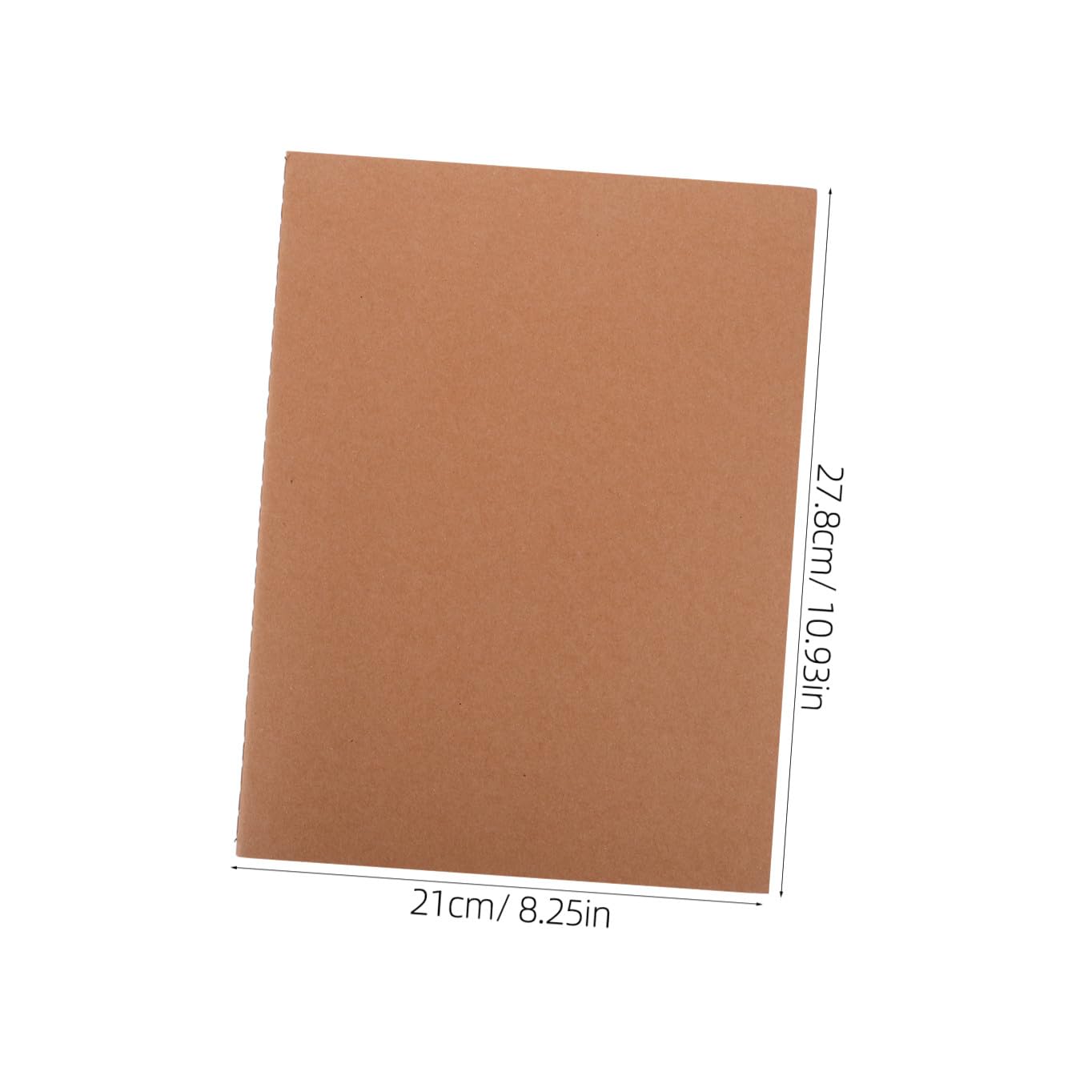 Notizbuch aus Papier 5 Stück A4 Blanko 36 Blatt pro Buch