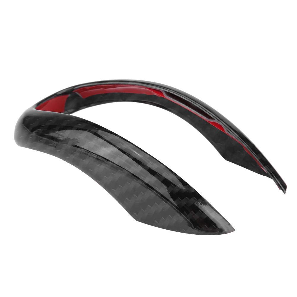 Keenso Auto Interni In Fibra di Carbonio Cambio Pomello Manopola Cornice Decorazione Decal Cover Trim per Stelvio/Accessori Car Styling