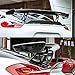 MCARCAR KIT Rear Trunk Spoiler Fits for Porsche Cayman Boxster 718 981 987 997 998 911 GT4 ABS Matte Black Car Racing Rear Boot Lid Highkick Spoiler Wing Lip