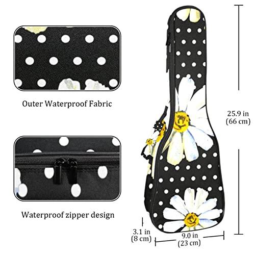 Sac Ukulélé Marguerite Étui Pour Ukulélé 23 Pouces Pour Tenor Soprano Concert Étanche Housse Pour Ukulélé - Les Beatles, Paul McCartney, John Lennon, RIngo Starr, George Harrison Sac Ukulélé Marguerite Étui Pour Ukulélé 23 Pouces Pour Tenor Soprano Concert Étanche Housse Pour Ukulélé – Image 5