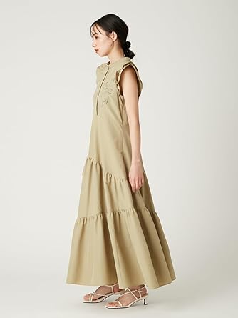 Amazon.co.jp: [フレイ アイディー] カットワークティアードワンピース