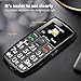artfone 4G Mobile Phone for The Elderly with Big Button, LTE Unlocked Easy to Use Basic Senior Phone with SOS Function,Loud Volume,1800 mAh,Single SIM Slot,Charging Dock and Flashlight