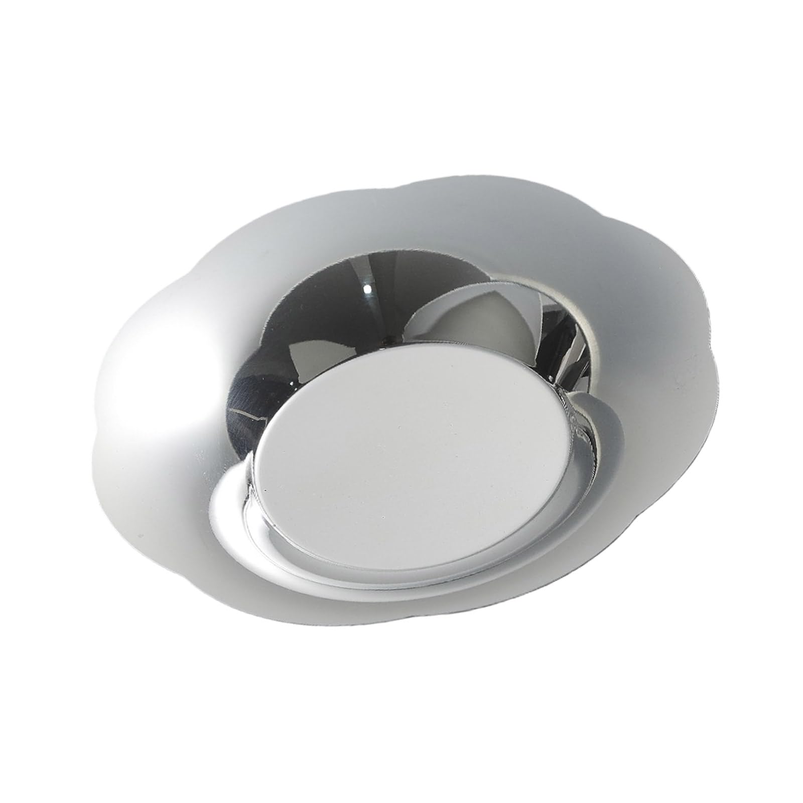 APGLSXY Rustless Steel Serving Bowl for Home Decoration Features Antislip Modern Look Suitable for Fruits Display Fruit Nut Tray
