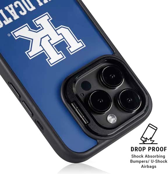Skinit Kickstand Phone Case Compatible with iPhone 16 Pro Max - Officially Licensed University of Kentucky UK Wildcats Design