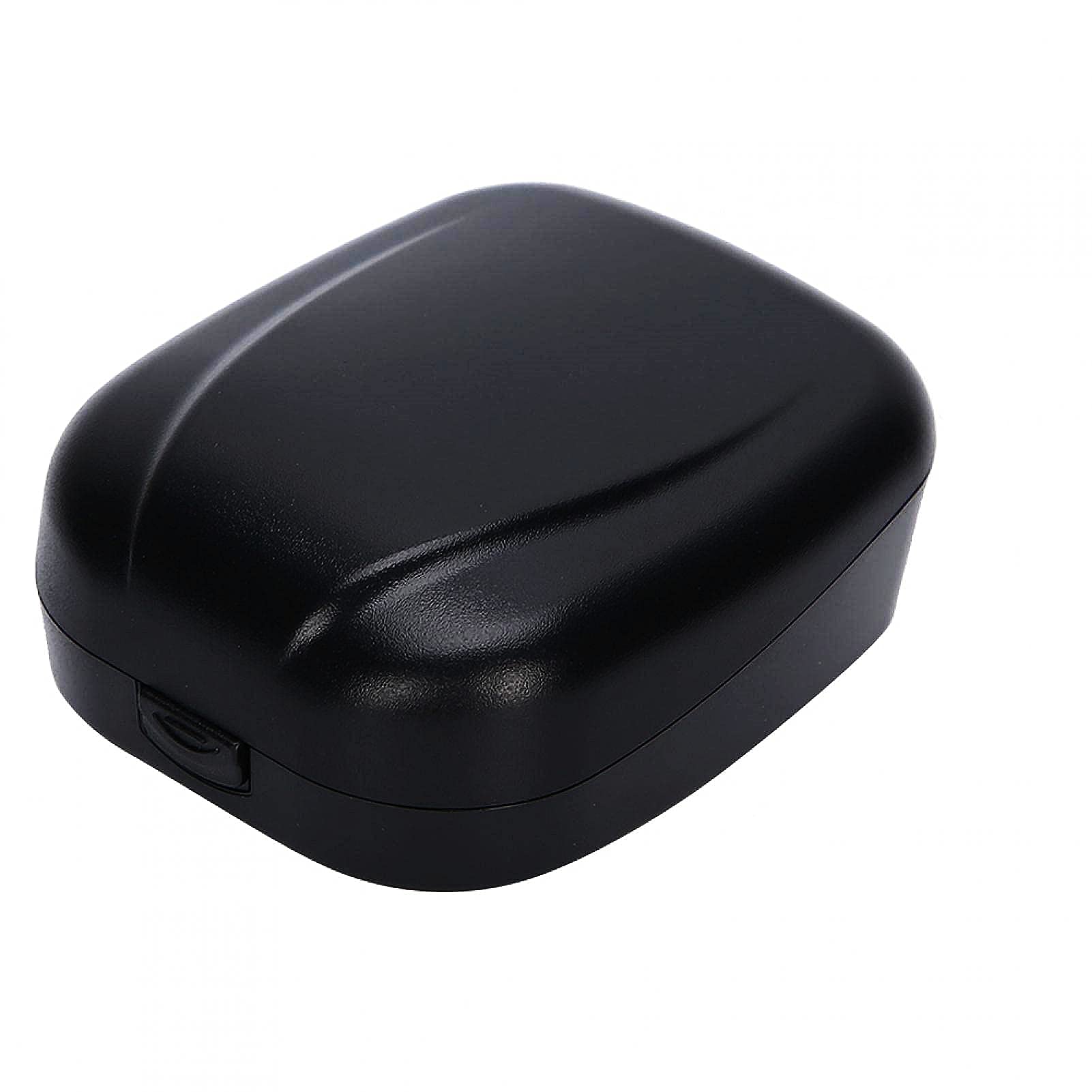 Aika Waterproof Hearing Aid Case - Sturdy Design, Portable and Protective Box for Hearing Aids (Model-4, Black Color)-image-37