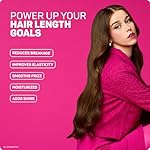 Marc Anthony Deep Conditioning Hair Mask for Dry & Damaged Hair, Grow Long Biotin - Argan Oil, Caffeine & Keratin Anti-Frizz Leave-In Repair Treatment For Split Ends & Breakage - Image 3