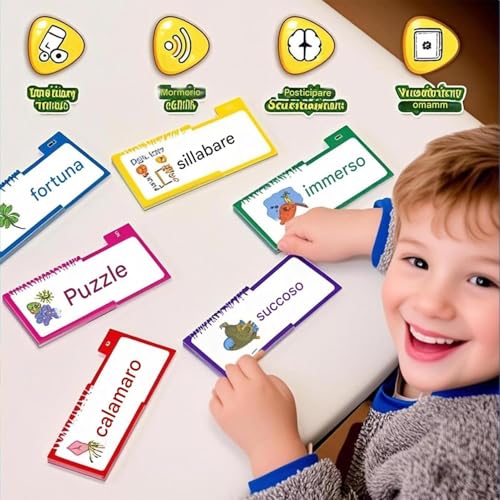 Phonics Flash Cards pour surmonter les difficultés de lecture et rimes des enfants - 6