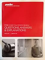 PMBR 3-Day Multistate Review Questions, Answers & Explanations 1625239173 Book Cover