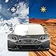 Wuiil Windschutzscheibenabdeckung,Auto Scheibenabdeckung Winterschutz Faltbare Abnehmbare,Frontscheibenabdeckung für Gegen Schnee Frost und Sonne