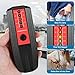 EMF Meter,EMF Reader, Electromagnetic Field Radiation Detector Battery Powered Electric EMF Detector Ghost Hunting Paranormal Equipment Tester for Industrial Construction (B)
