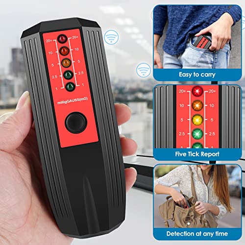 Medidor EMF Detector de Campo Electromagnético Portátil miniatura 7