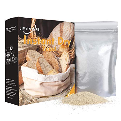 JIM'S STORE Levadura en Polvo 300grs Levadura de Panaderia