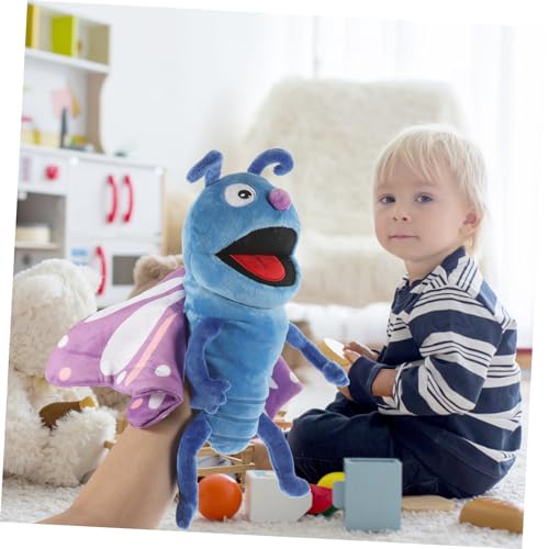 TOYANDONA Fantoche De Mão Borboleta Fantoche De Pelúcia Fantoche De Mão Animal Fantoche De Mão De Co