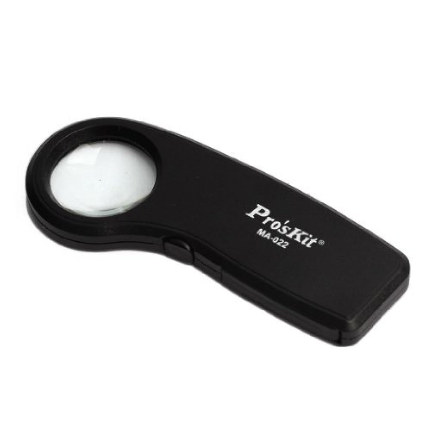 Proskit MA-022 Plastic Handheld LED Light Magnifier with Currency Detecting Function (Black) (B00CU7NRS8) Amazon Price History, Amazon Price Tracker