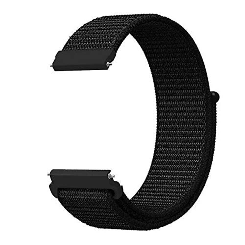 ACUTAS 22MM Watch Nylon Strap Compatible for Samsung Galaxy S3 Frontier,Classic/Galaxy Watch 46mm/Honor Magic Watch 2(46mm)(Black) (B08PKWF9YL) Amazon Price History, Amazon Price Tracker