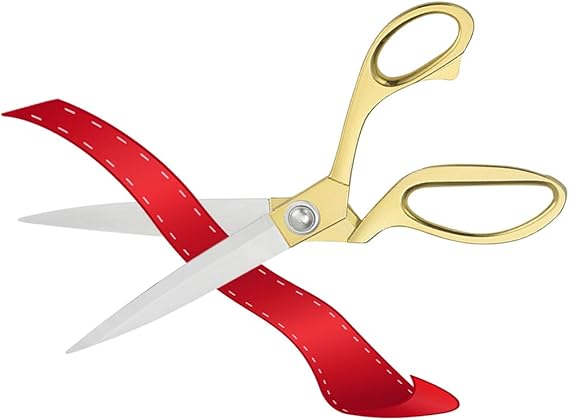 Ribbon Cutting Scissors Giant Scissors Large Scissors for Ribbon