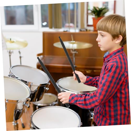 Baquetas ligeras para batería y percusión negras miniatura 3