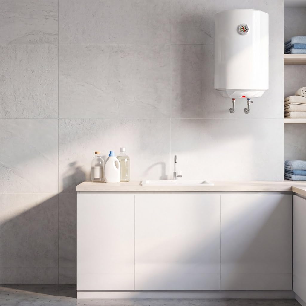 CATA CTR-30-M Scaldabagno elettrico Capacità 30 litri Potenza 1.500 W Sistema di superisolamento Modalità ECO intelligente Materiale acciaio rivestito di smalto titanio vetrificato