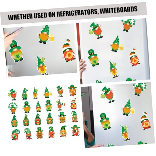Imán de duende San Patricio para decorar nevera sin manchar 6