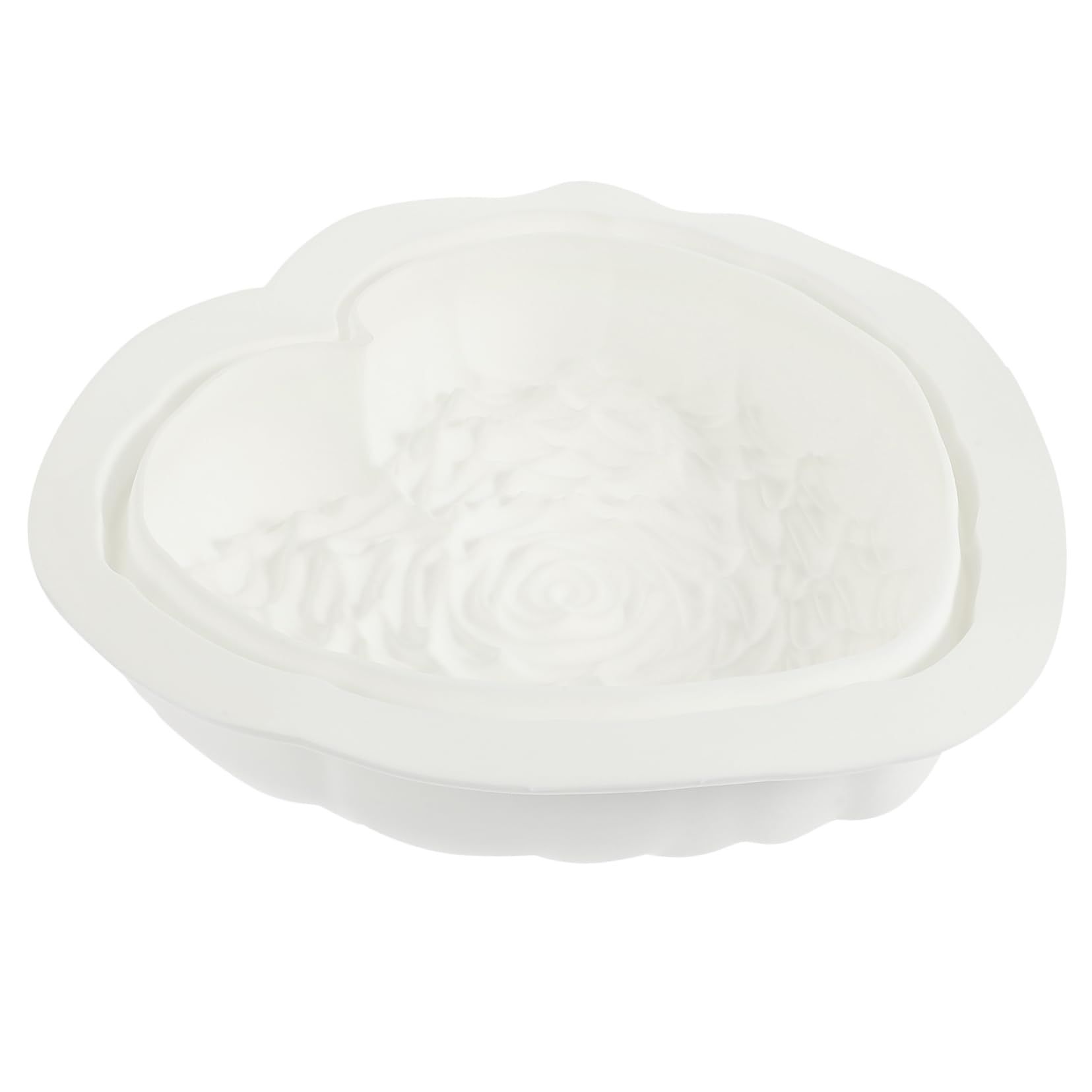 GLEAVI 3 Piezas amor rosa molde forma corazón molde de chocolate molde para hornear de silicona molde de pastel de mousse molde de postre gel de sílice