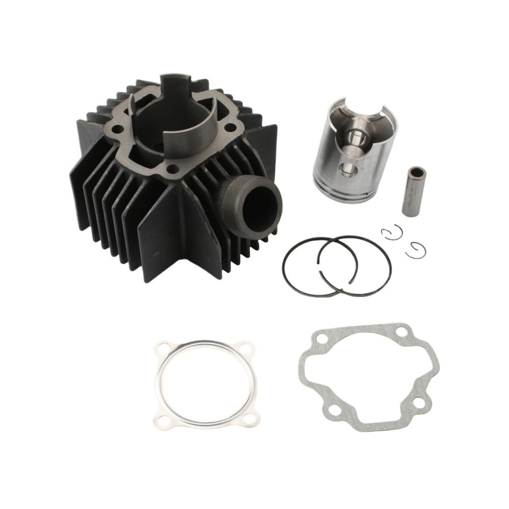 Cilindro de 52 mm para moto YB100, kit de pistón y junta de recambio