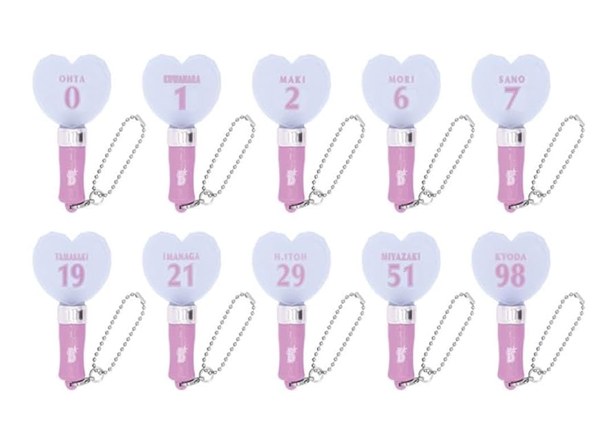 ドボイズ　ハート型ペンライト ホワイト ブラック　セット Amazon.co.jp: 横浜DeNAベイスターズ ハート型ミニペンライト