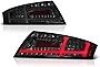 VIPMOTOZ [For 2008-2015 Audi TT] Premium LED Tail Light Lamp - Chrome Housing, Smoke Lens, Driver & Passenger Side