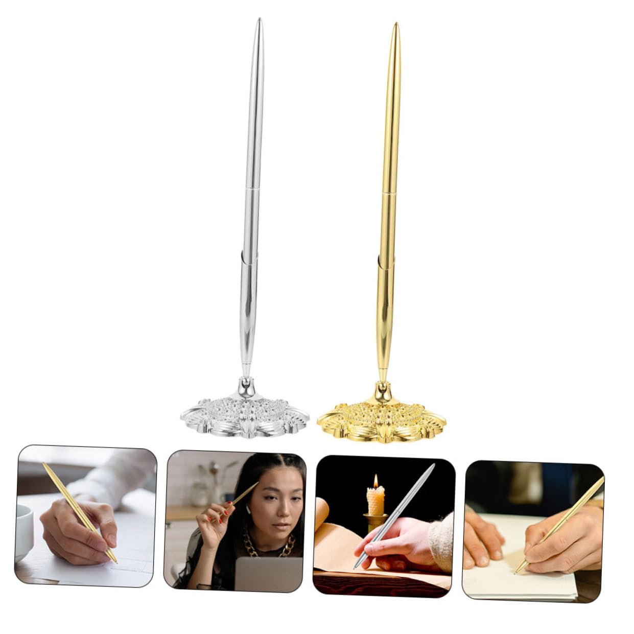 VILLCASE 3 Set Utensile Portapenne in Rete Nera Portapenne Da Scrivania Carino Retrattile Forniture Di Cancelleria Forniture Per Ufficio Accessori Penna Scrivanie Metallo 2 Pezzi * 3