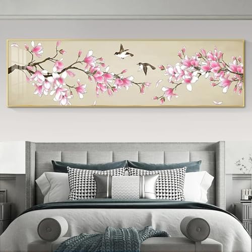 Décoration murale art floral pour habiller un grand mur vide - 2