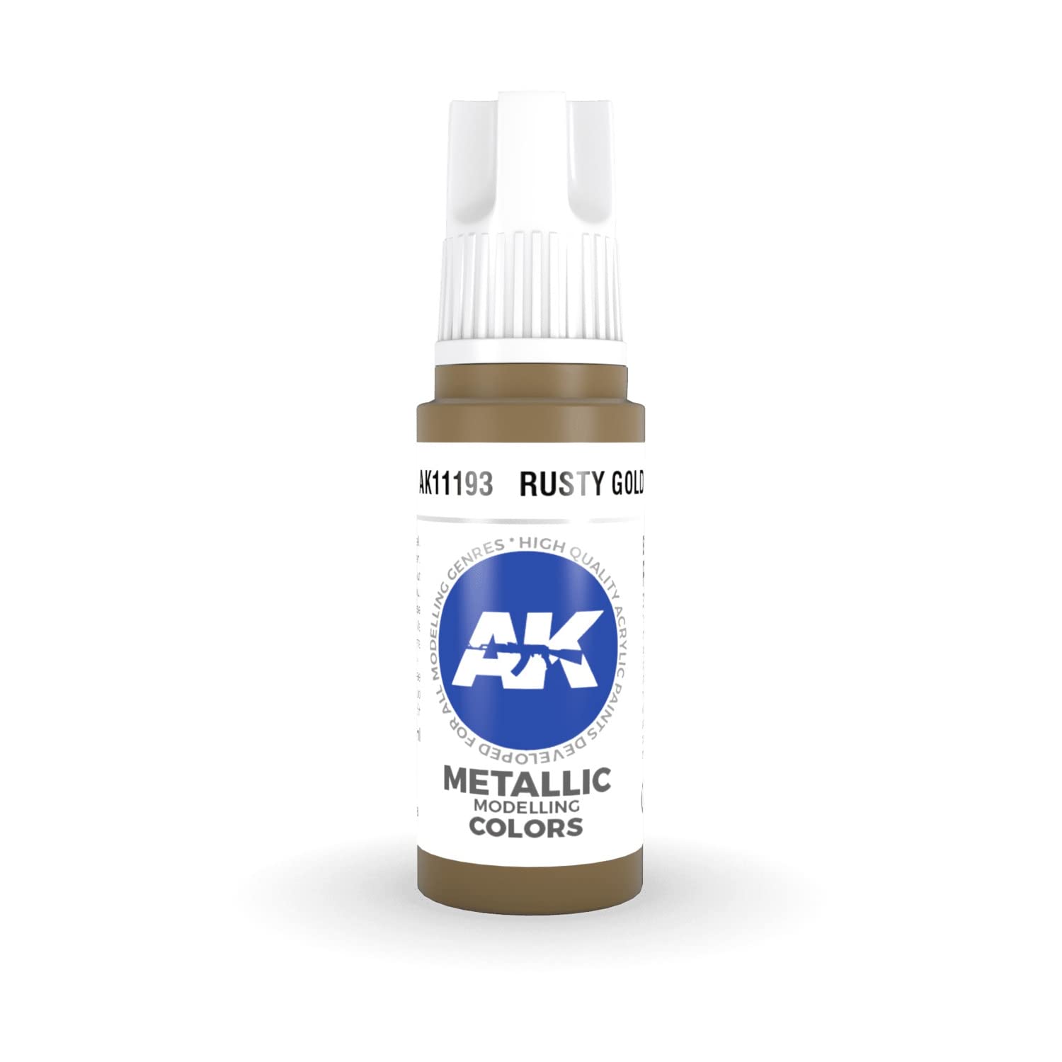 Ak Interactive Gold 3Rd Gen Metallic Rusty 17Ml
