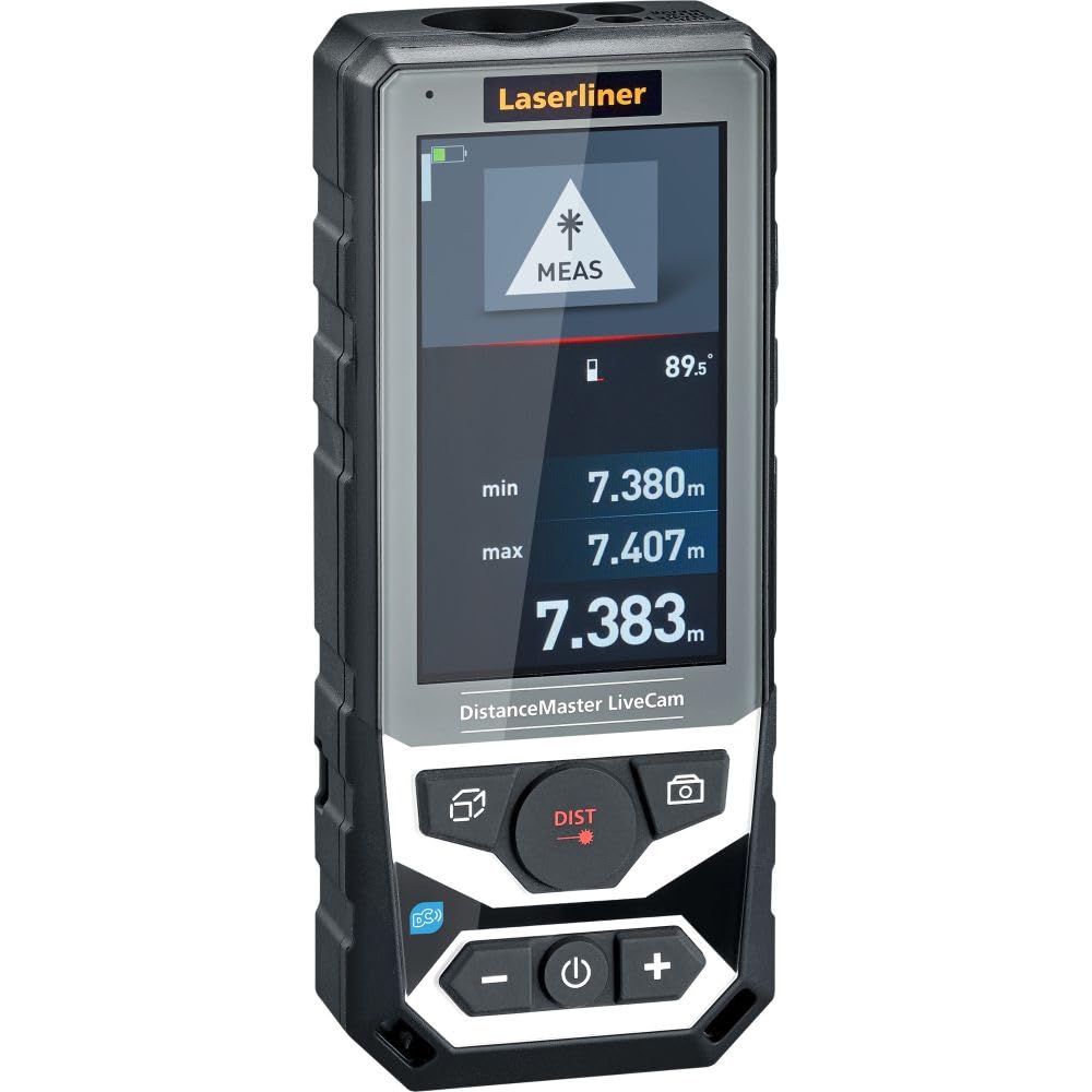 Télémètre Laser Laserliner DistanceMaster LiveCam Plage de Mesure (Max.) (détails) 150 m