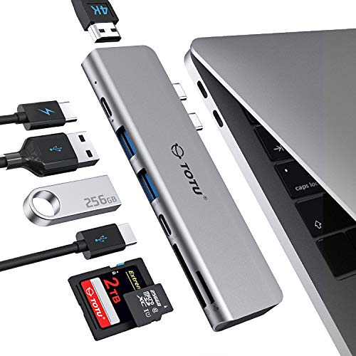 TOTU USB C Hub Docking for MacBook Air, MacBook Pro, Type C Hub