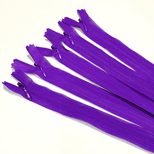 Pack of 10 Invisible Closed Zippers, Zippers in Many Sizes and Colors #3, Fine, Elegant and Discreet Zipper to Sew On Clothes - Image 4