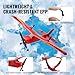 VEVOR RC Plane, 2.4GHZ 2CH RC Airplane with 6-Axis Gyro Stabilizer&2 Batteries, Ready to Fly Aircraft Plane Toy, RC Glider for Adults Beginners Kids Birthday/Xmas Gift