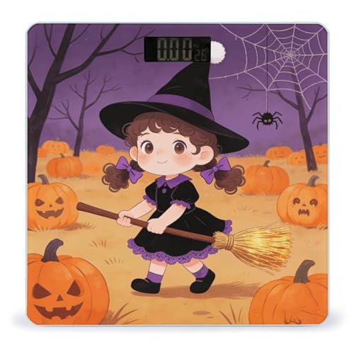 Báscula digital Halloween precisa con pantalla LCD grande