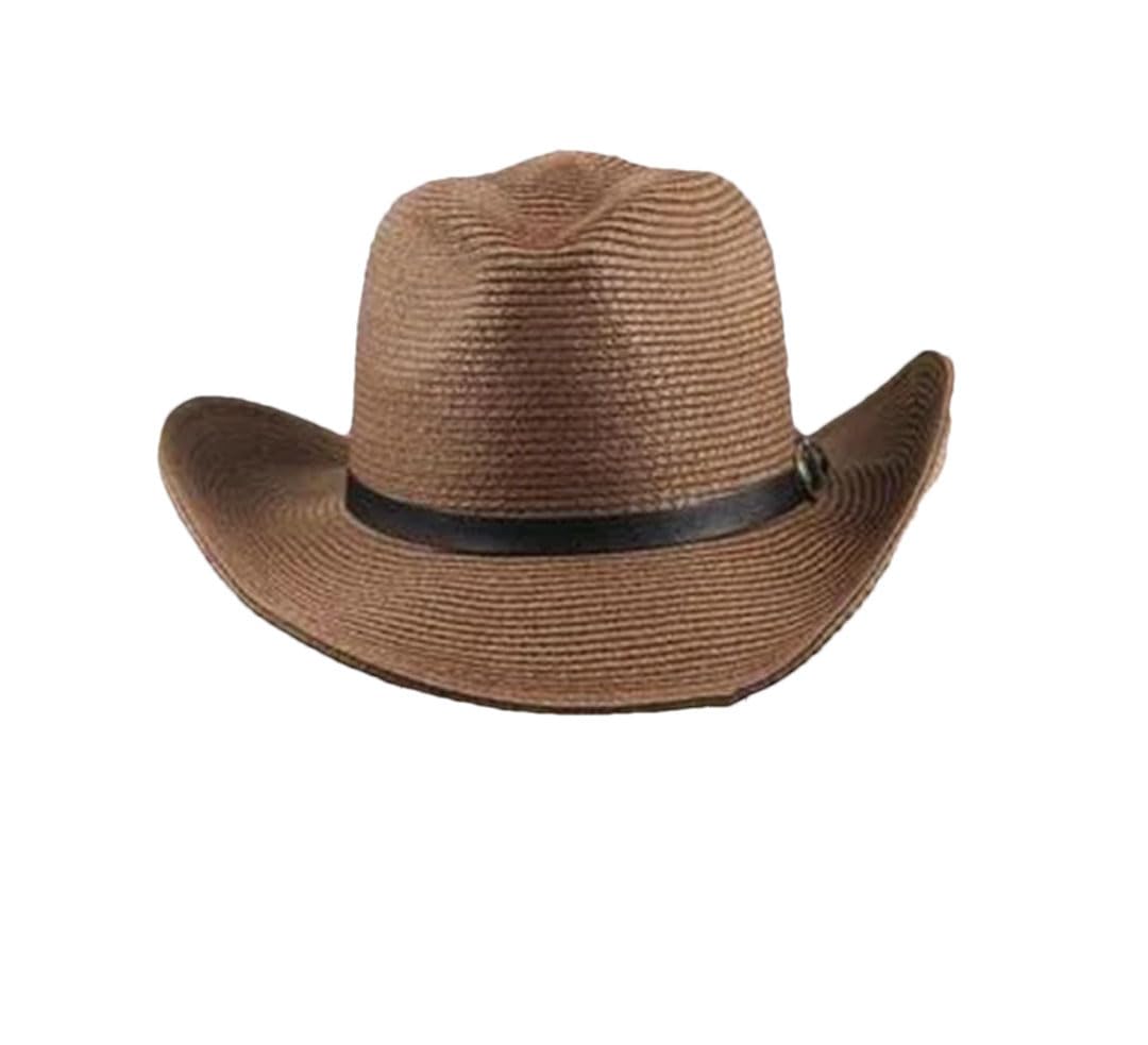 Generic Sombrero de paja plegable de tamaño grande para hombre y mujer, para verano, playa, deportes al aire libre, sombrero de sol