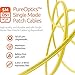 BEYONDTECH 3m (9.84 ft) LC to LC Fiber Patch Cable – UPC Single-Mode Duplex Fiber Optic Cable – 9/125µm core, Compatible with OS1 & OS2 – LSZH PUREOptics Series