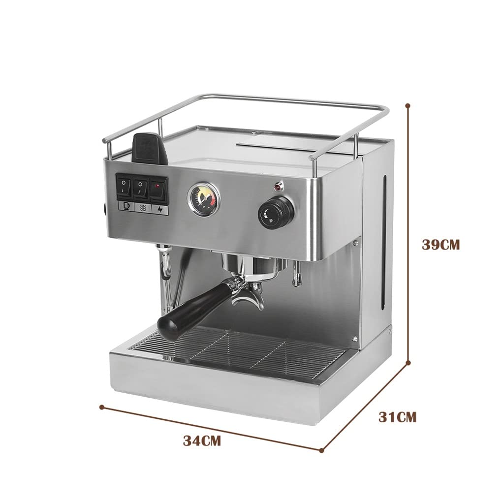 GaRcan Macchina per il caffè Montalatte Elettrodomestici da Cucina Schiuma elettrica Cappuccino Caffettiera (Colore : A, Dimensioni