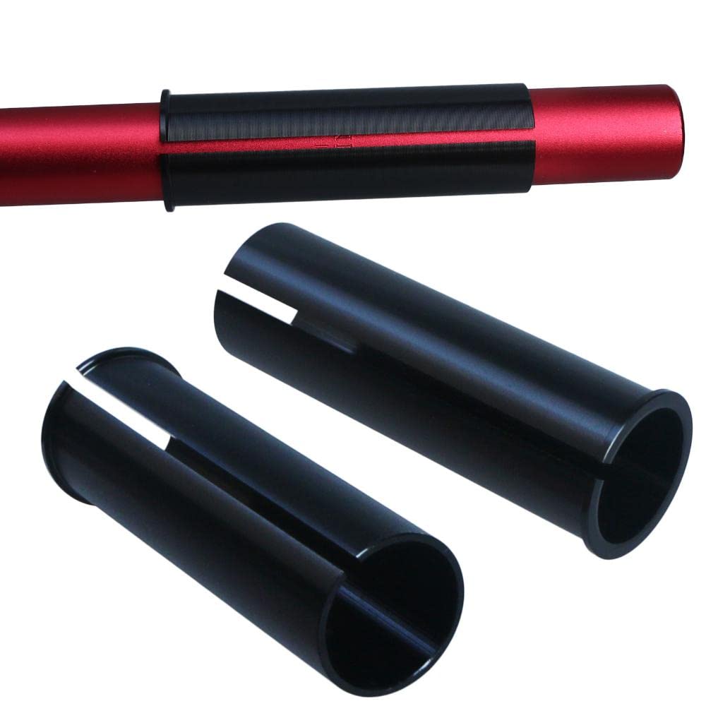 Cale Réductrice Pour Tige De Selle Vélo – Alliage Aluminium – Compatible La Plupart Des Modèles – Montage Facile – Look CD Texture