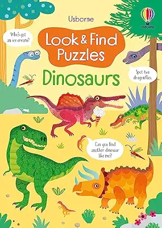 Look and Find Puzzles: Dinosaurs