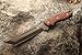 Tops Knives Steel Eagle D Delta Class Full Tang Fixed Blades- Midnight Bronze Blade Finish- Coyote Tan Kydex Sheath w/Rotating Spring Steel Clip