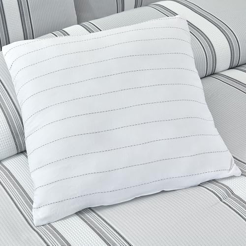 Image of Modern Threads 5-Piece Jacquard Comforter Set, Kira King in Light Blue - Elegant Comforter, 2 Pillow Shams, and 2 Decorative Pillows