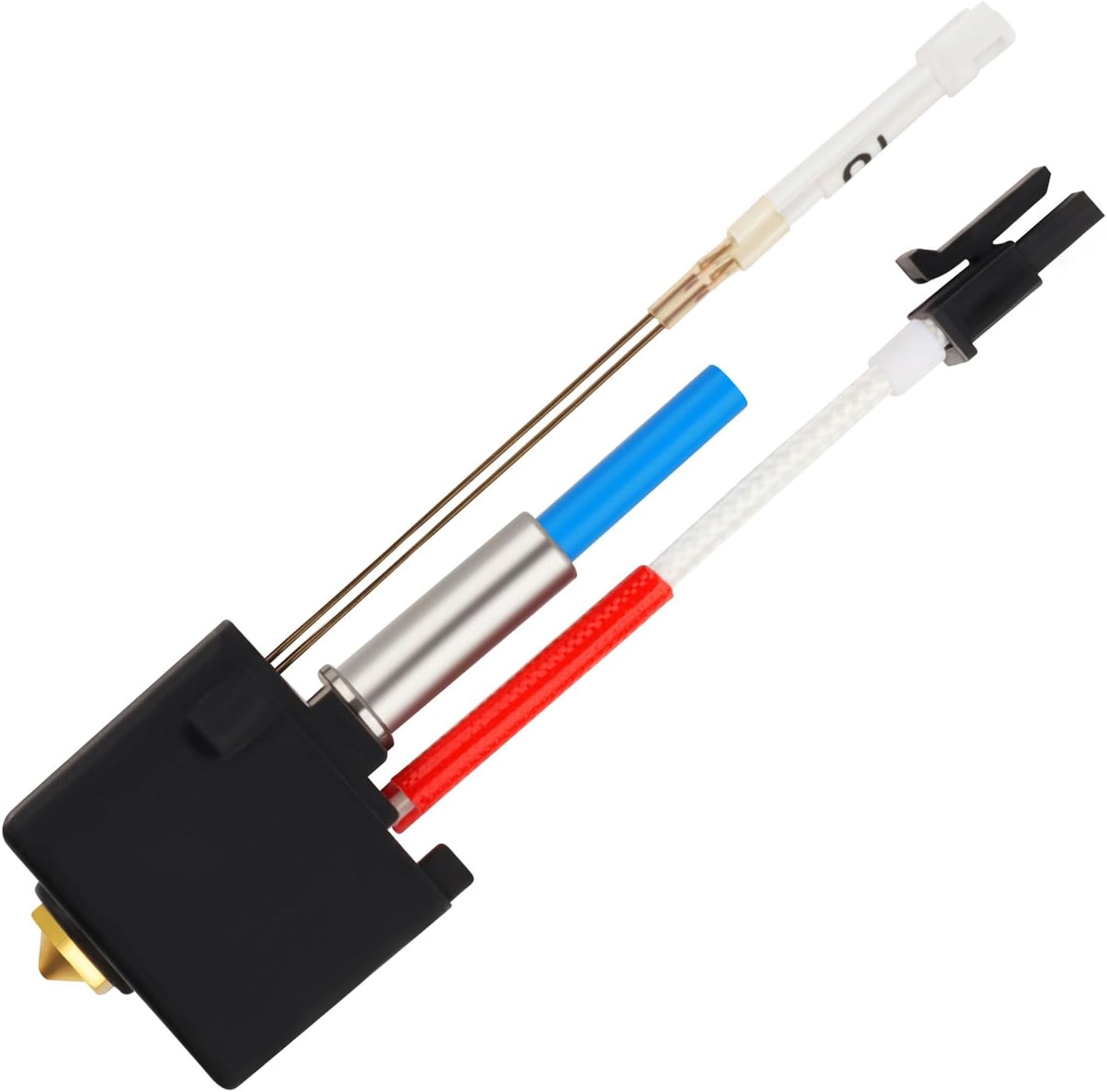 ANYCUBIC Kobra 2 Hotend 3D Printer Extruder V5 J-Head Print Head with Silicone Sock 0.4mm Nozzle 24V Ceramic Cartridge Heater ONLY for Kobra 2,Kobra 2 Plus,Kobra 2 Max,Kobra 2 Pro,Kobra 2 Neo