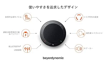 Amazon.co.jp: beyerdynamic 710830 Web会議用スピーカーホン