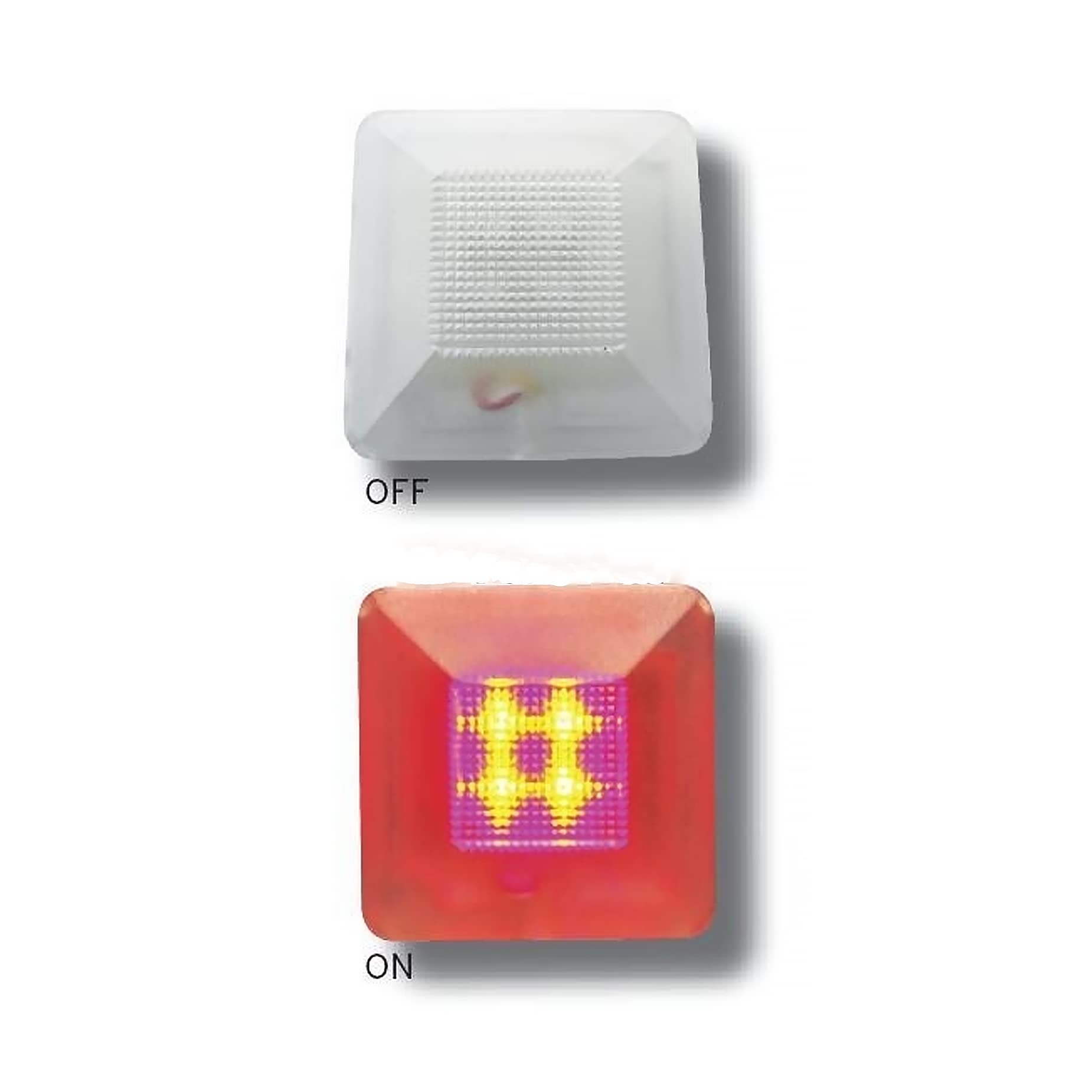 Unitek spia led blu alta luminosita ripetitore ottico 12VDC 24V IP65 - UTKRO504LB