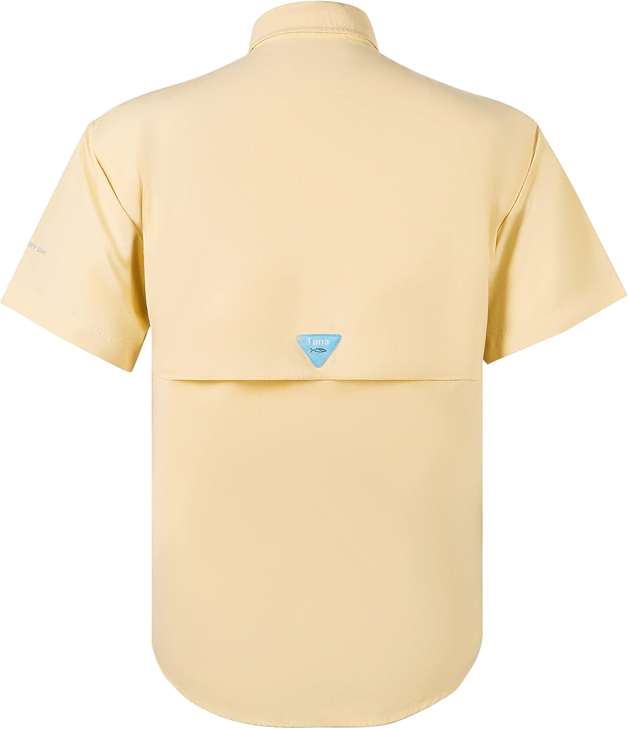 Mens Fishing Shirts Short Sleeve UV UPF 50+ Sun Protection Breathable Waterproof Quick - Dry for Hiking Camping