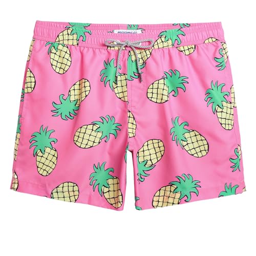 Image of maamgic Mens Swim Trunks 5 Inch with Mesh Liner Breathable for Beach
