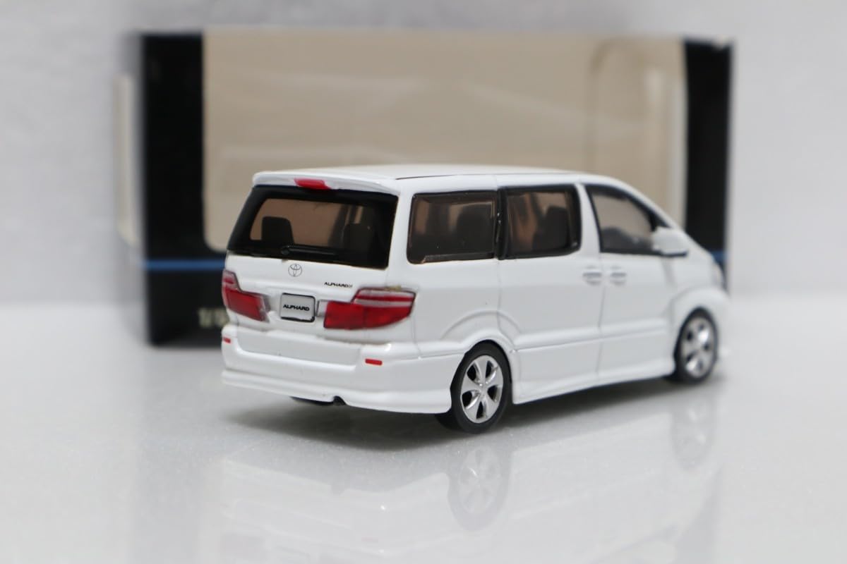Amazon | HOTWORKS 1/64 ミニカー アルファード 白 ホワイト