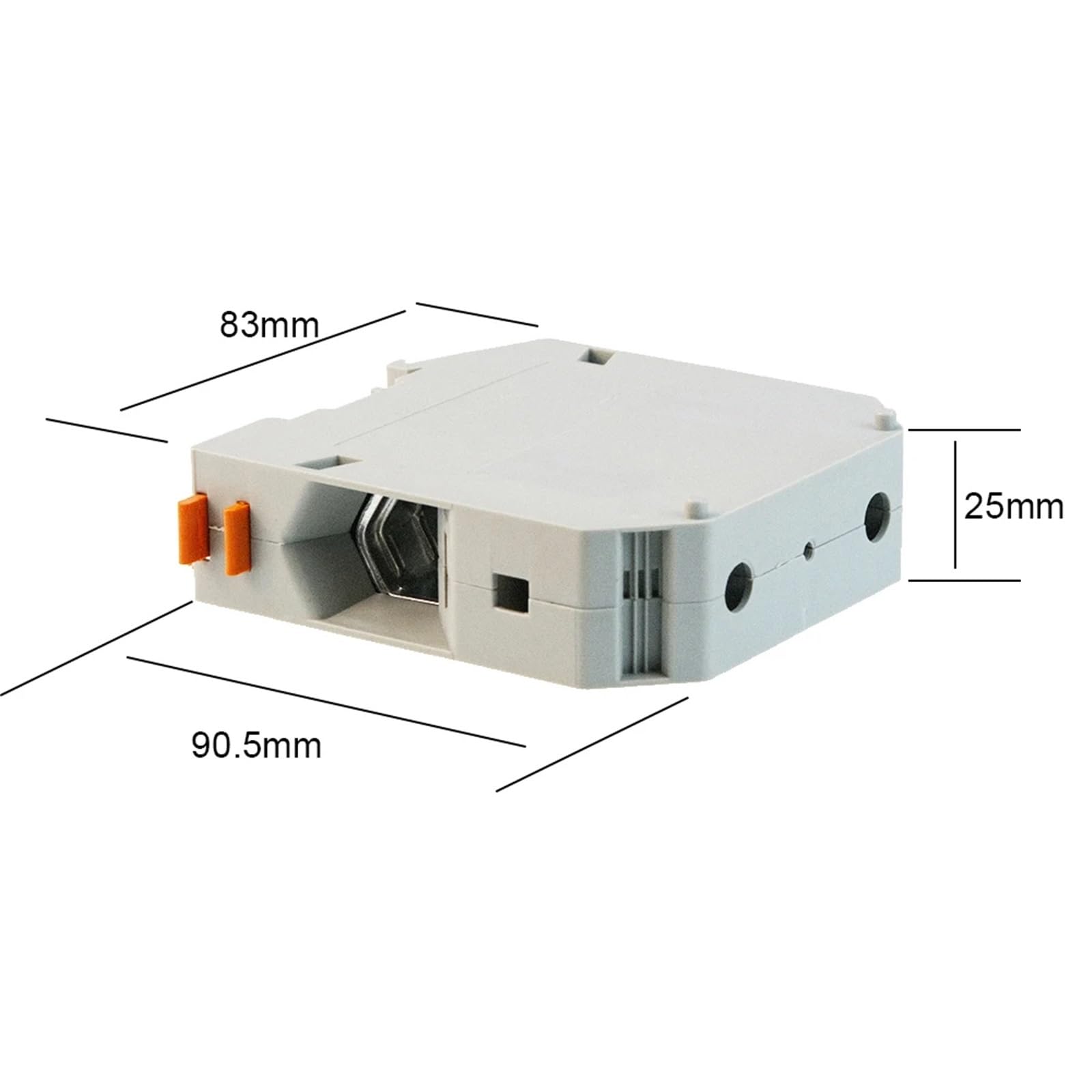 1 unidad de bloques de terminales de carril Din UKH-95 conector de clase Universal bloque de terminales de tornillo UKH95