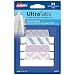 Avery Margin Ultra Tabs, 2.5" x 1", Multicolor Geometric Designs, 24 Repositionable Page Tabs (74897)
